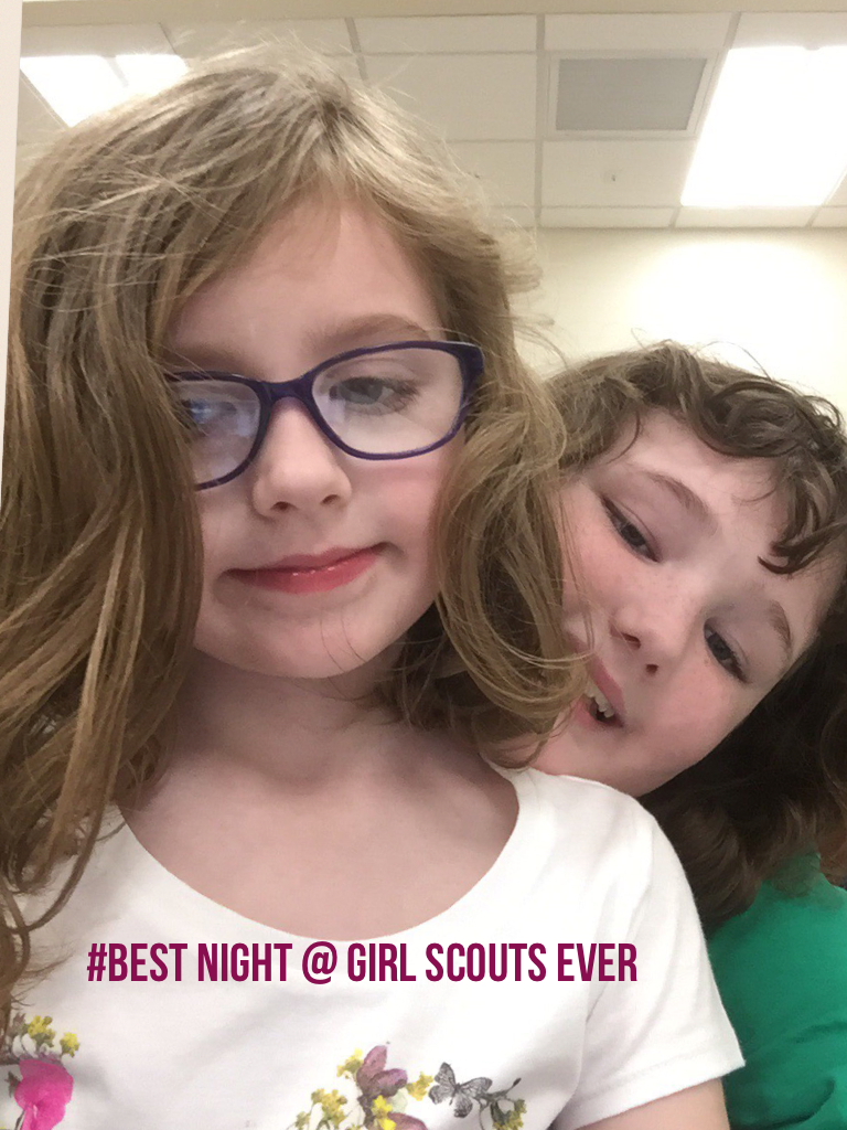 #BEST NIGHT @ GIRL SCOUTS EVER