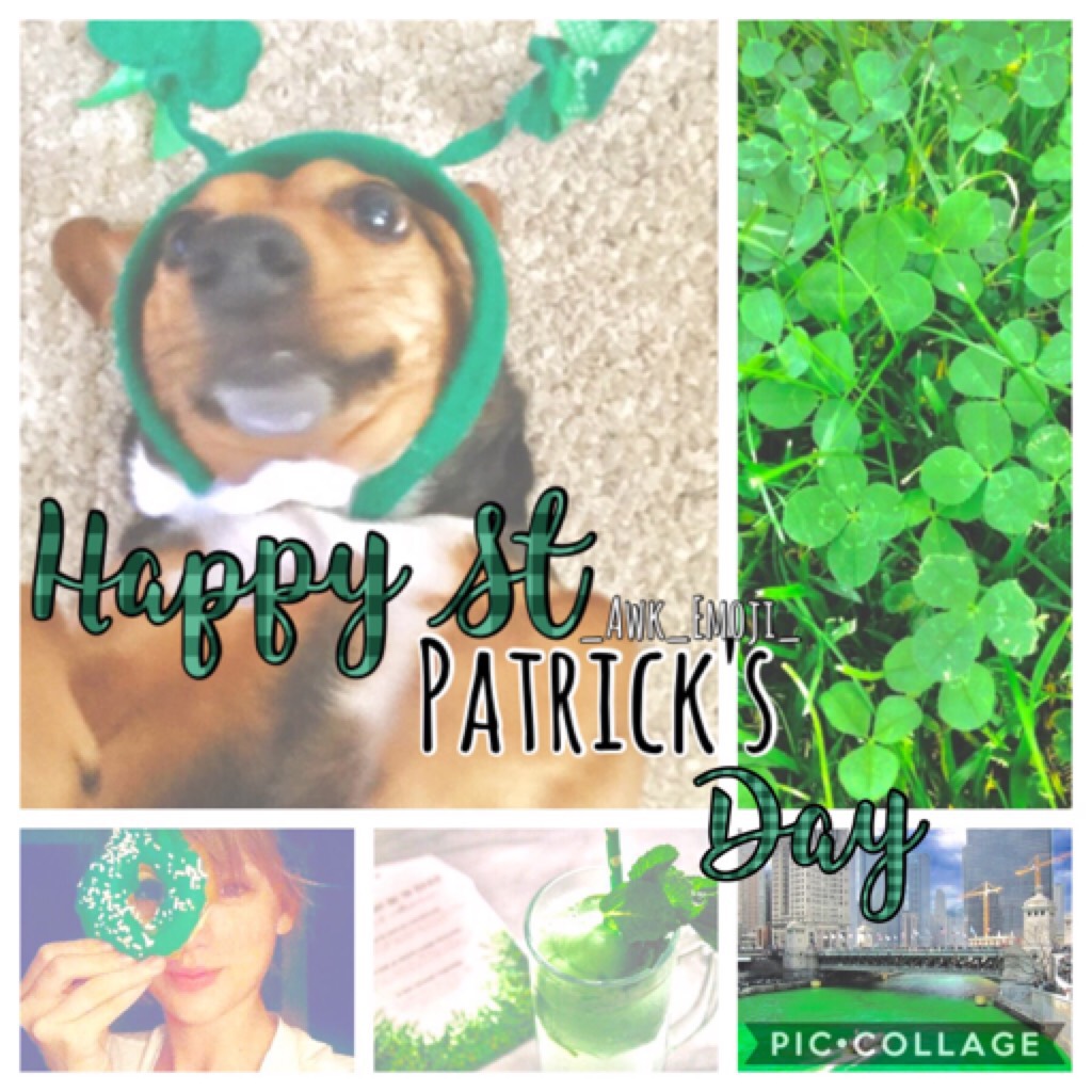 simple & elegant☘️(click)
Sorry this is so simple! I lost all my apps used to make half-decent collages😂 Happy St Patrick's Day ILYSM👌🏻