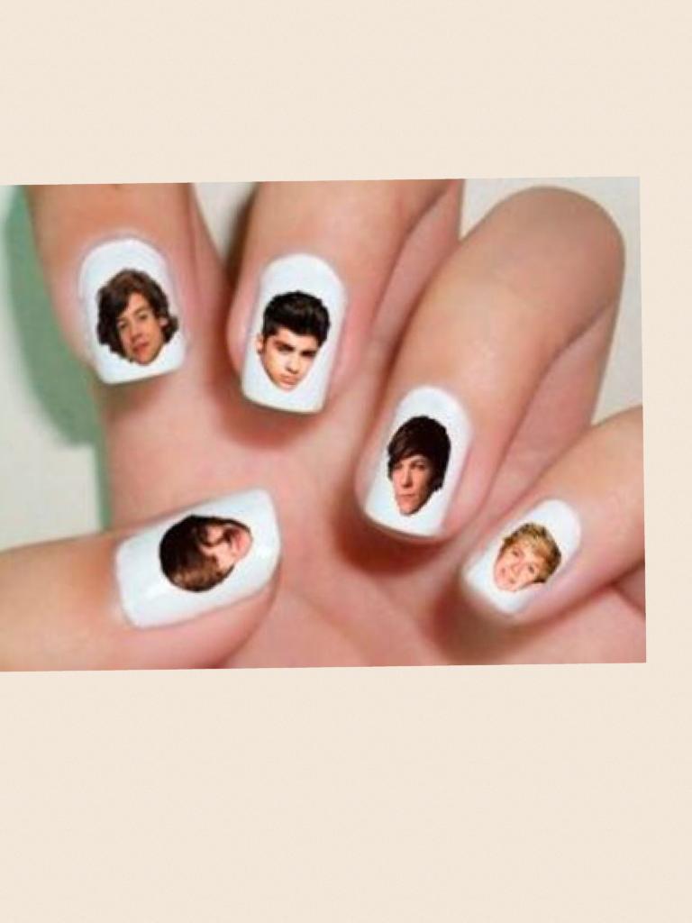 One direction fancy nails 