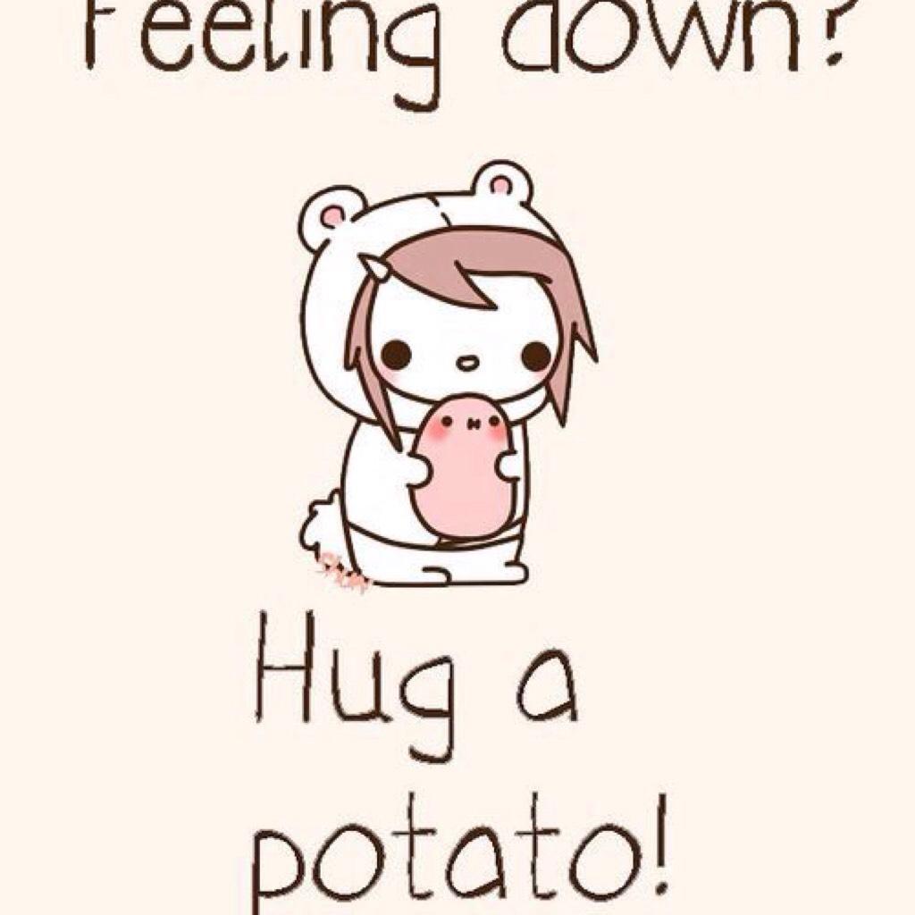 Hug a potato! 