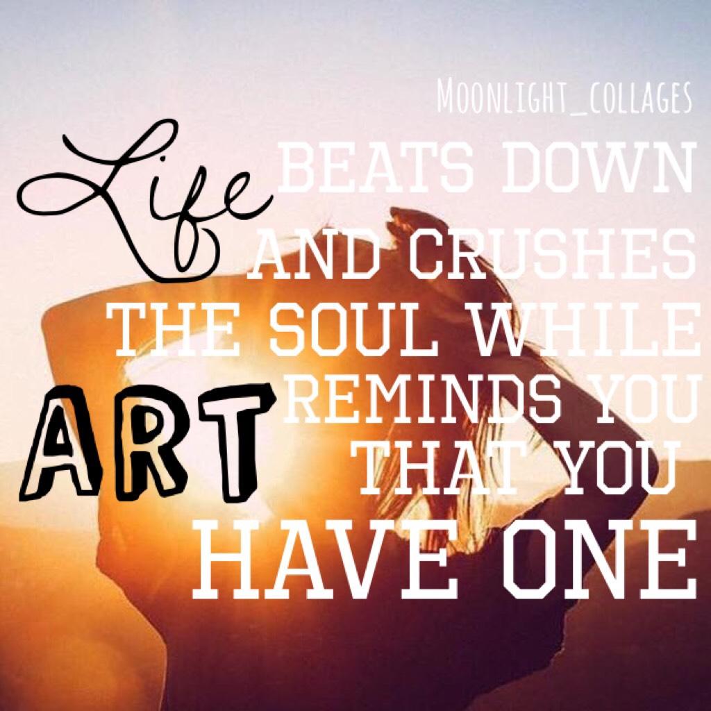 Tapppp😀

Isn't this quote true?🎨
Please help get me to 200 followers!!💛Thank you!

QOTD: do you take art class or do art?
AOTD: yes! It's so fun!!🖌