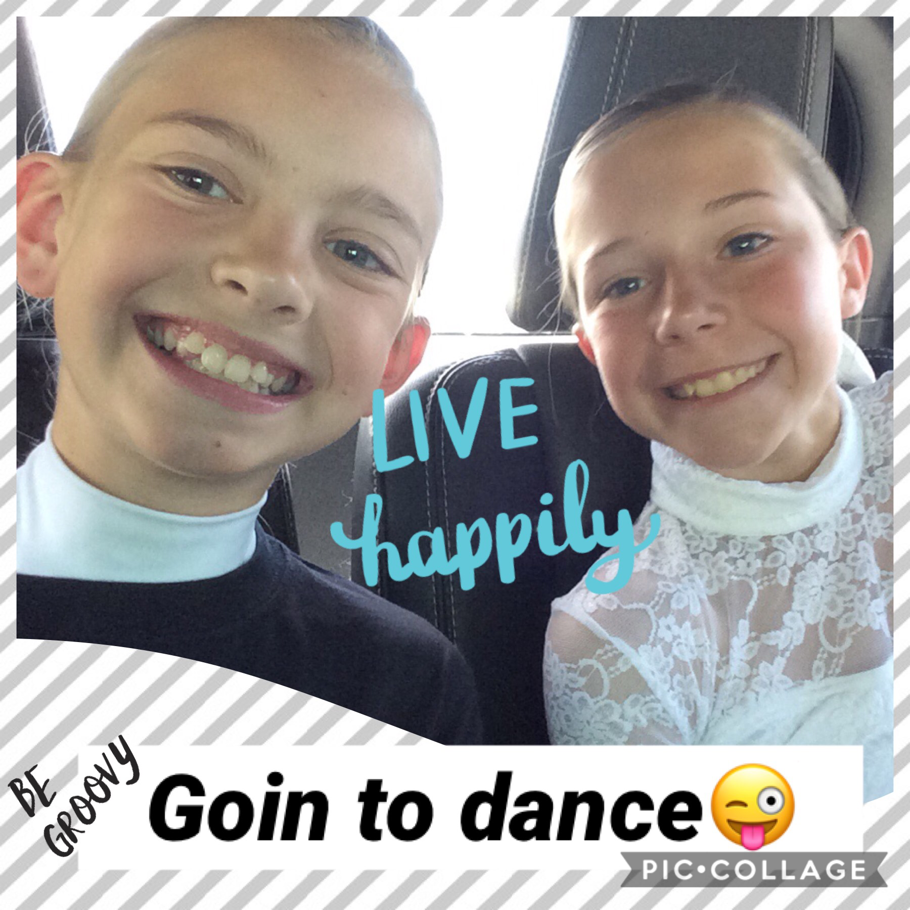 Me and my bestie going to dance