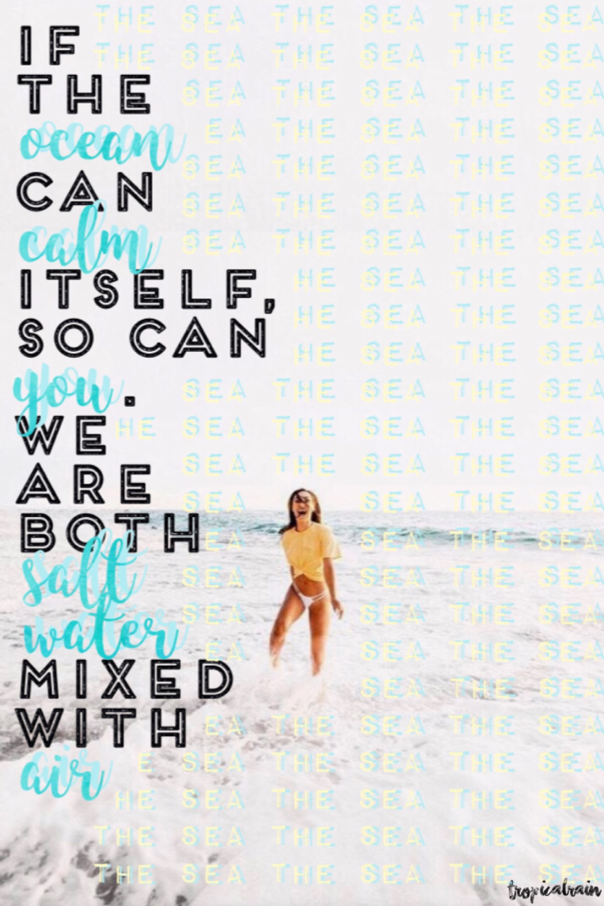 🌊 t a p 🌊
the text took way more time than I expected it would😂 I think this turned out well
I’m like obsessed with this photo for some reason😂 it’s just so aesthetically pleasing and stuff
QOTD: um... do you ever get crashed by a wave at the beach?
AOTD: