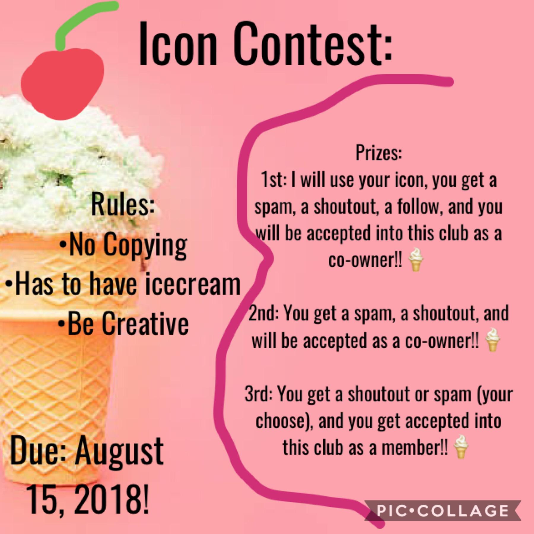 Pls Join (and spread the word), I’m in search of a new icon!!🍦🍦❤️