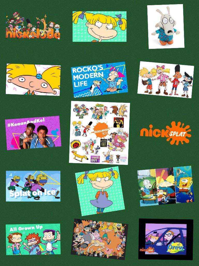 I love nicksplat it has the best shows from the 90s like hey Arnold watch them on teen nick