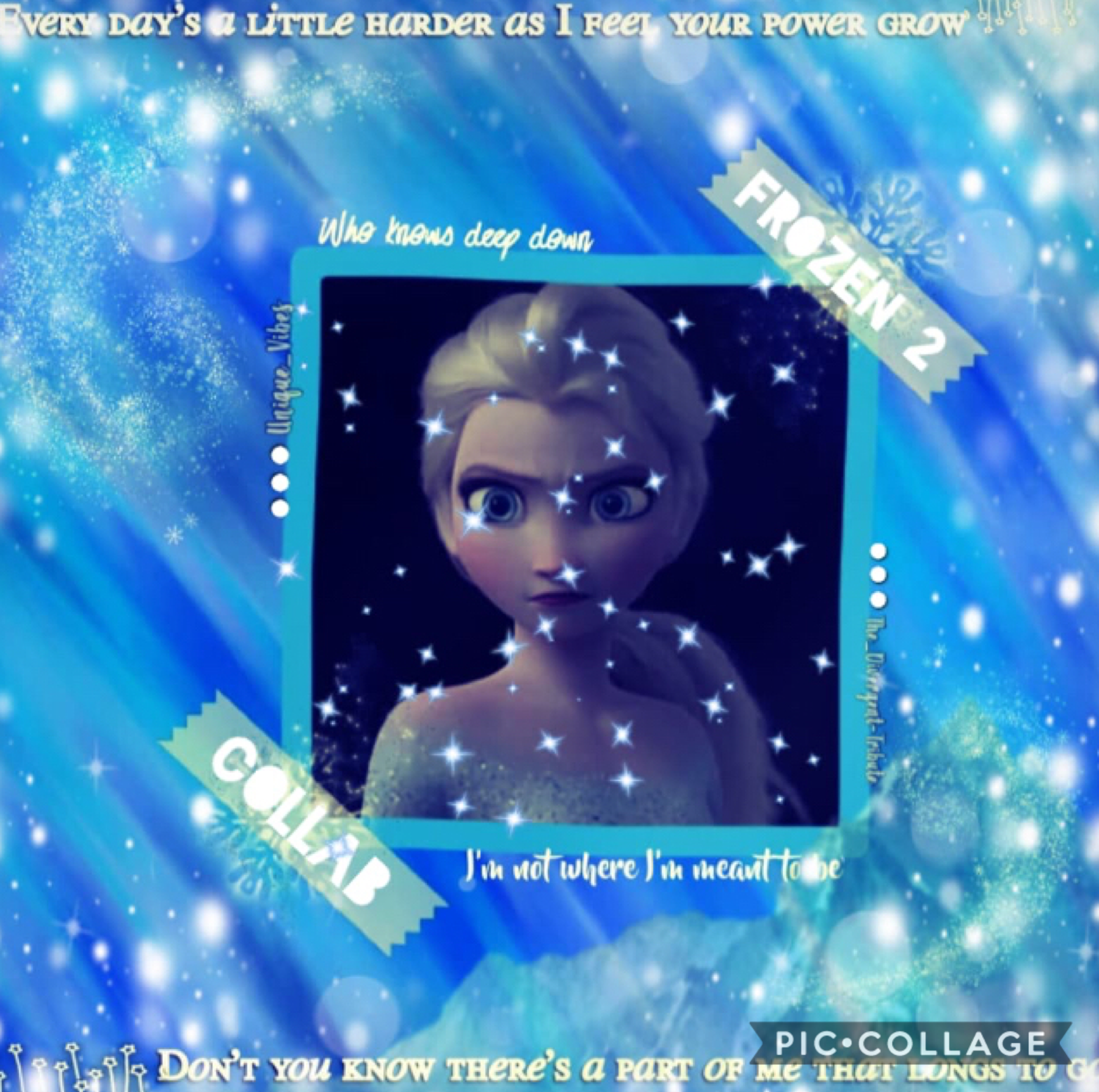 Collab with the amazing....
Divergent-tribute sorry if I spelt ur username wrong anyway Frozen two it is brilliant I did the background and she did the great text
Qotd: have you seen Frozen 2
Aotd: yes and I love it