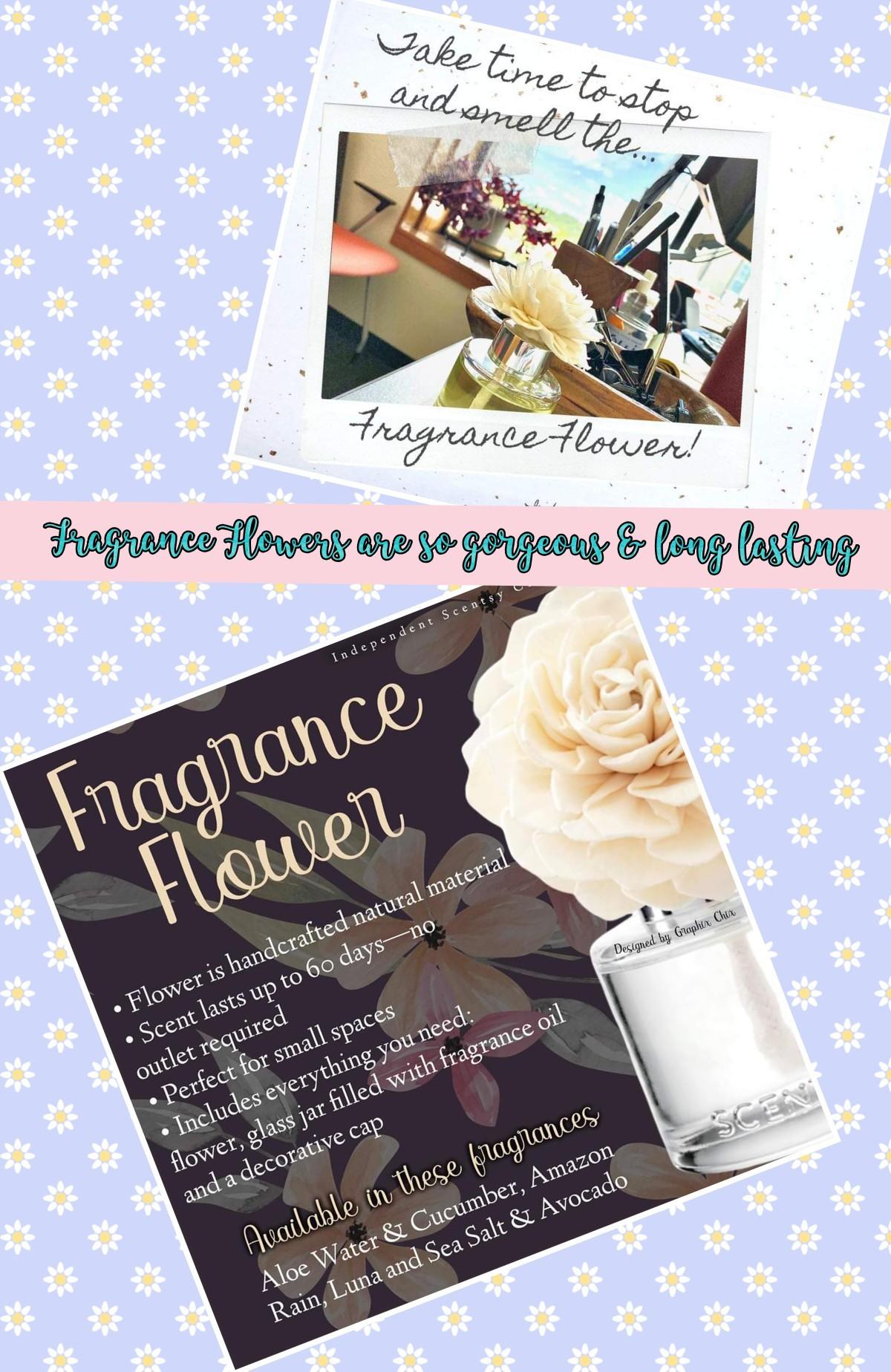 Fragrance Flowers are so gorgeous & long lasting 💖 
You can't go wrong with them. Put them anywhere in your home!!!