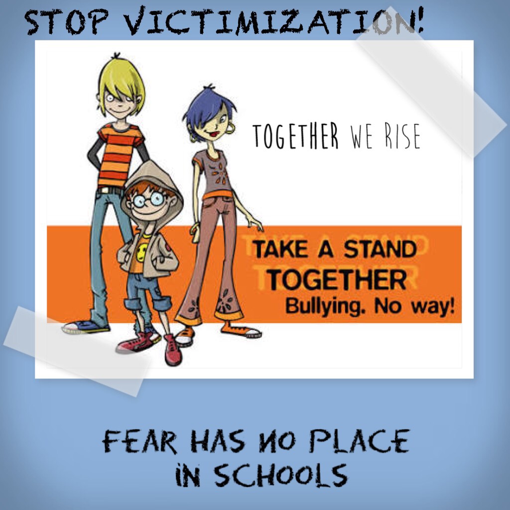 Stop Bullies!Stand against bullying!