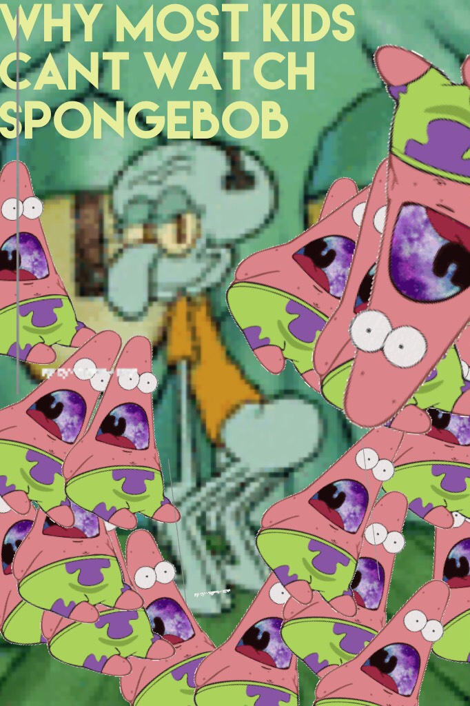Why most kids cant watch spongebob
