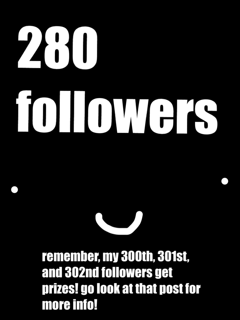 280 followers