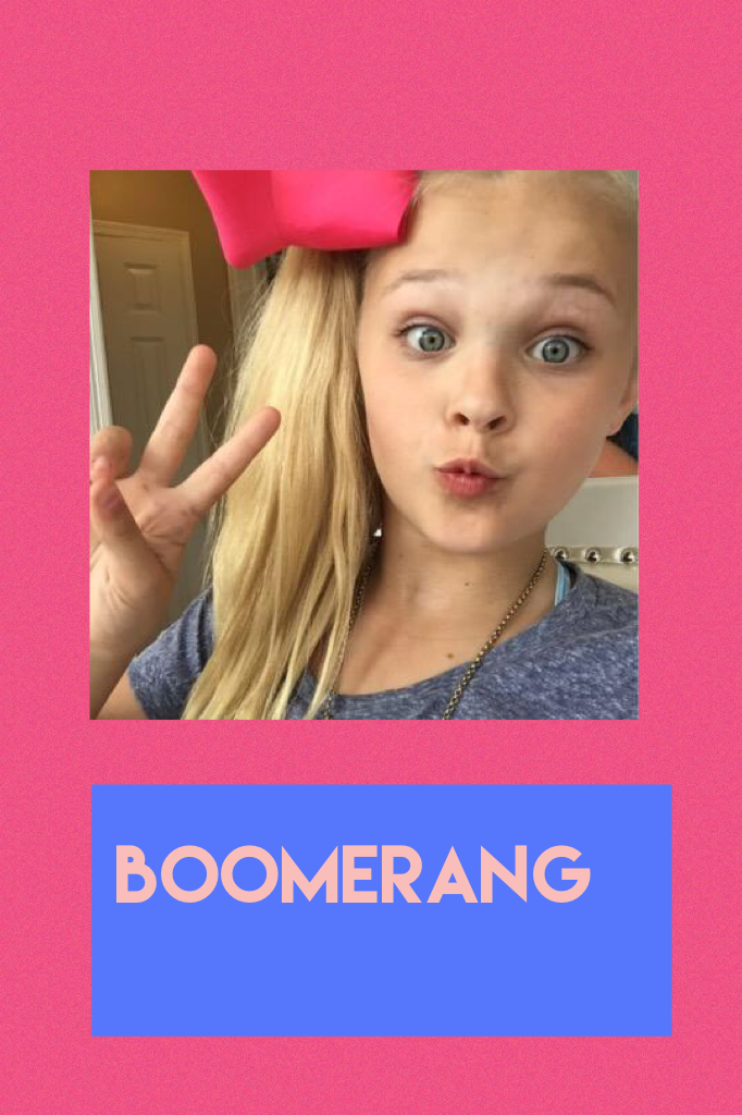 Boomerang
She is amazing at dancing and singing 