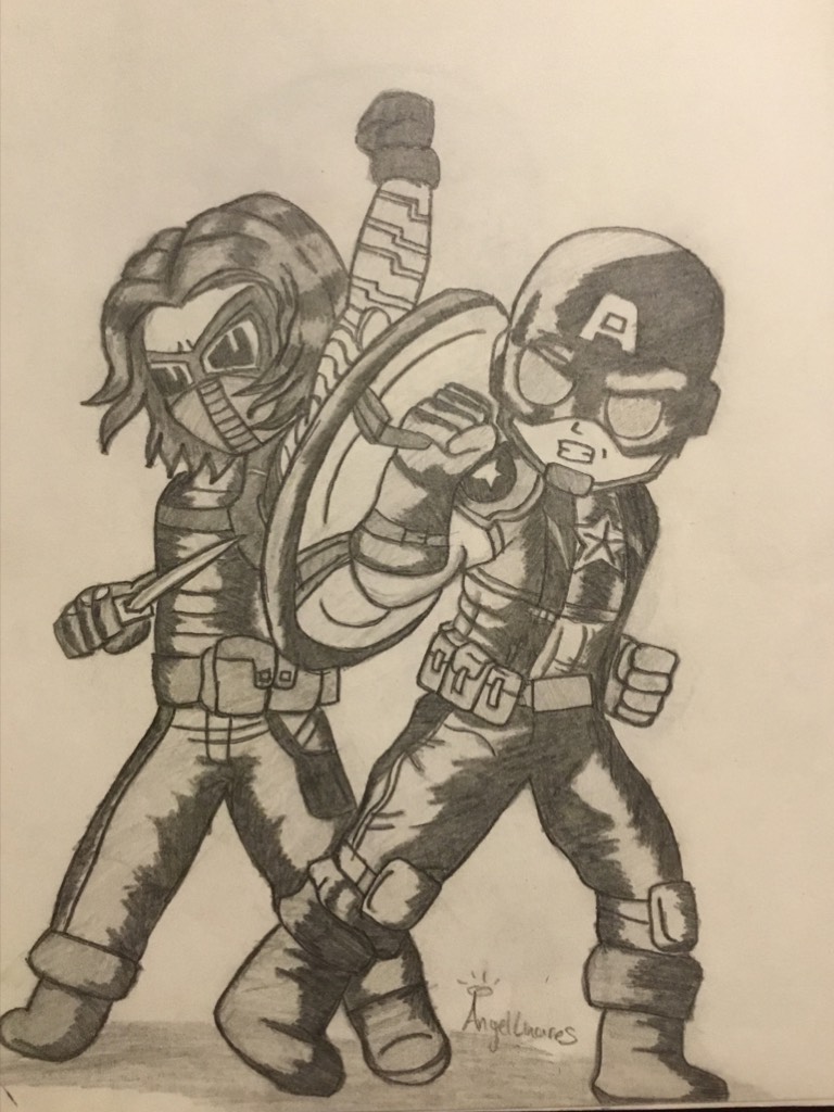 Captain America and The Winter Soldier!