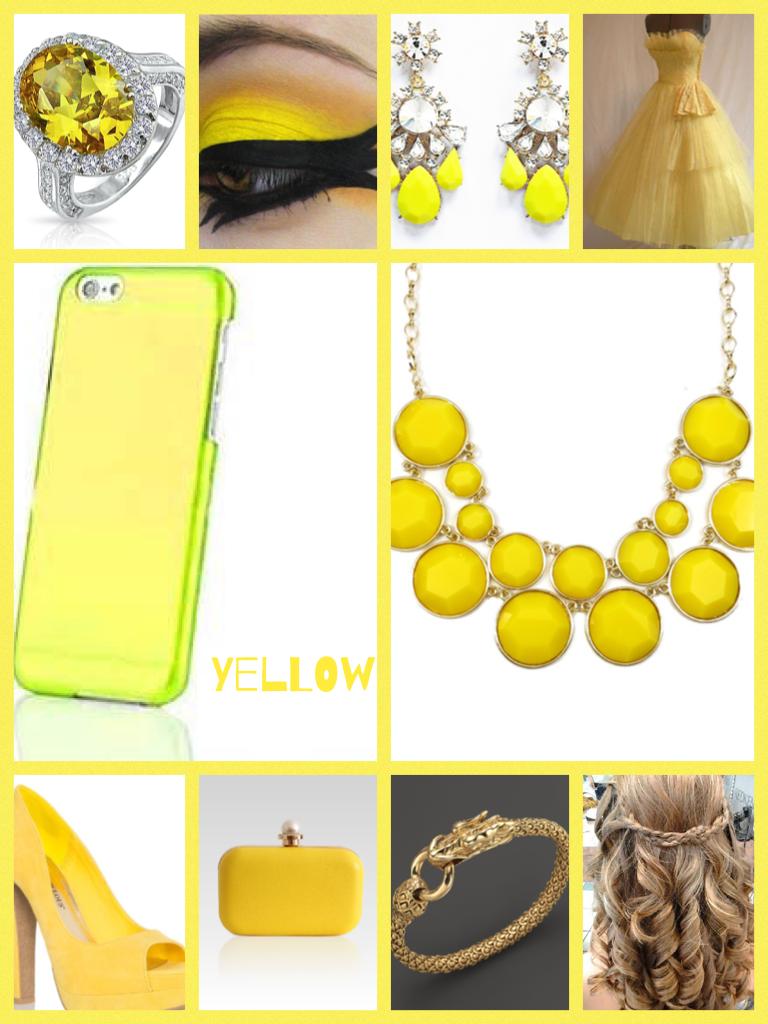 Yellow Pom night outfit set 

