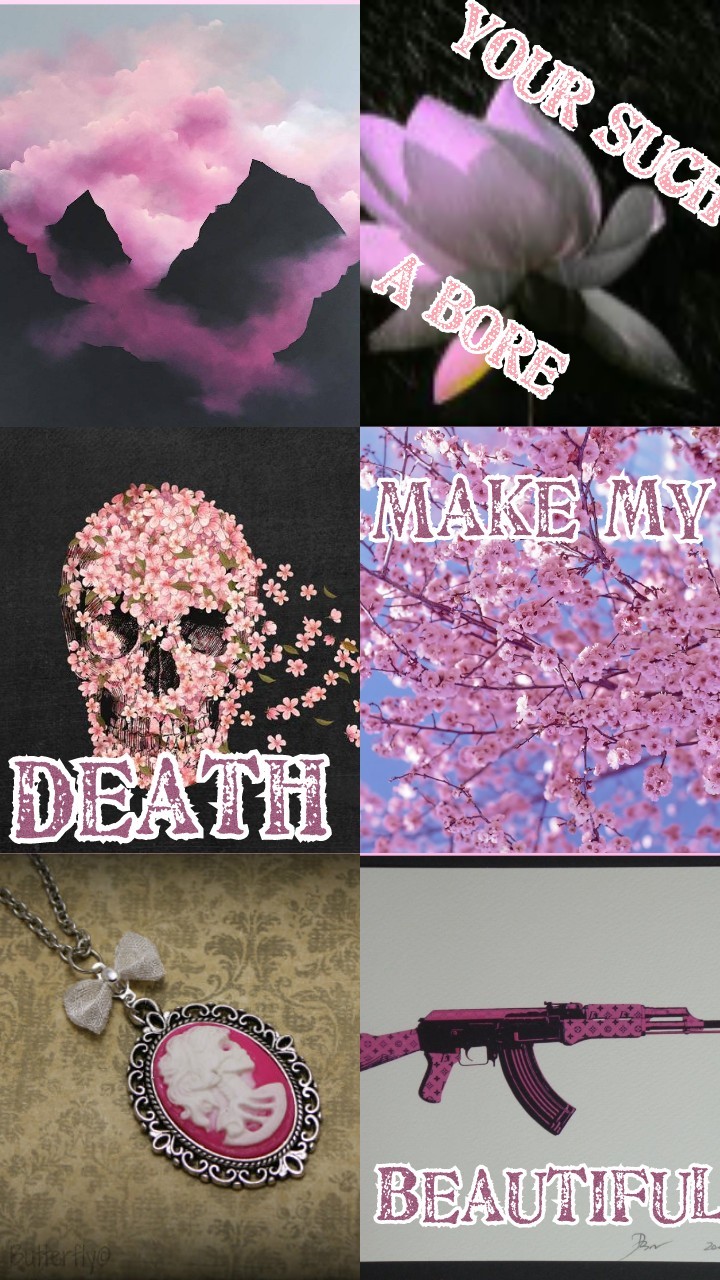 Make my death beautiful as the flowers bloom 