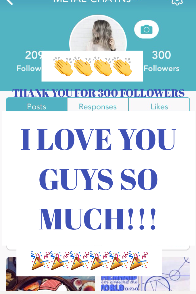 THANK YOU SO MUCH!!! It feels like 1,000 followers to me!!!

