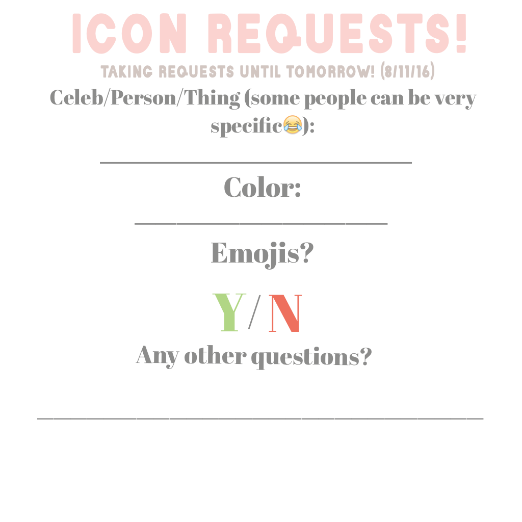 icon requests! felt like doing this on this acc idk why😂