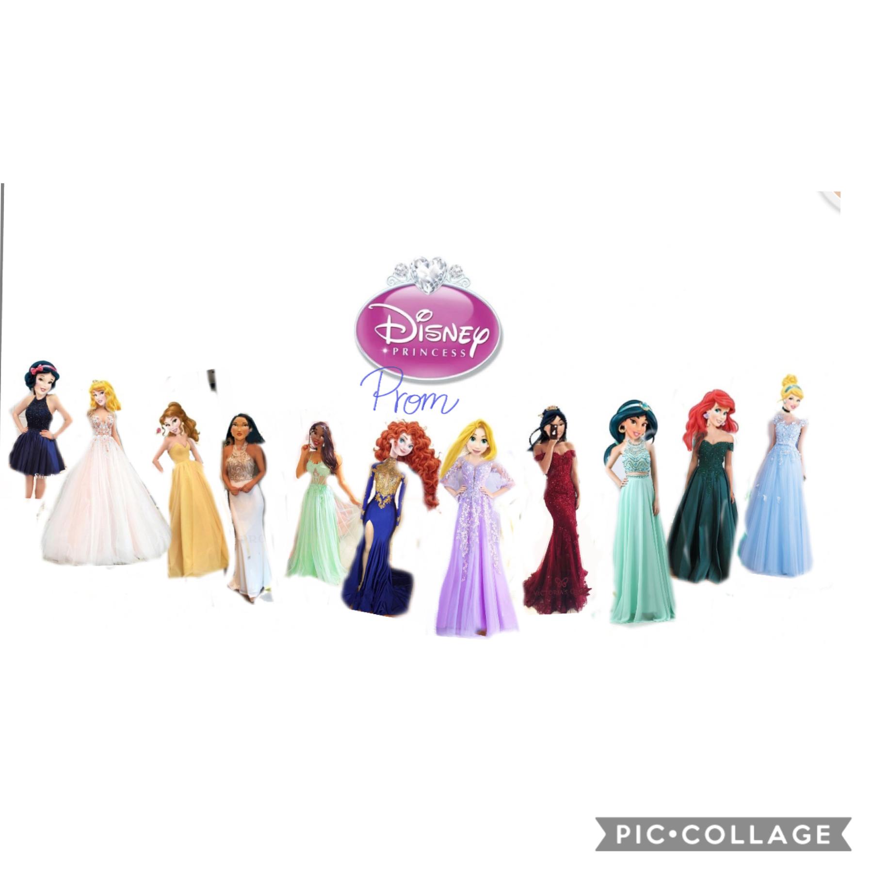 Disney princess prom