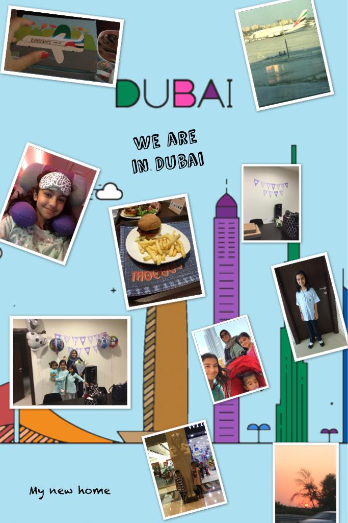 We are in Dubai collage