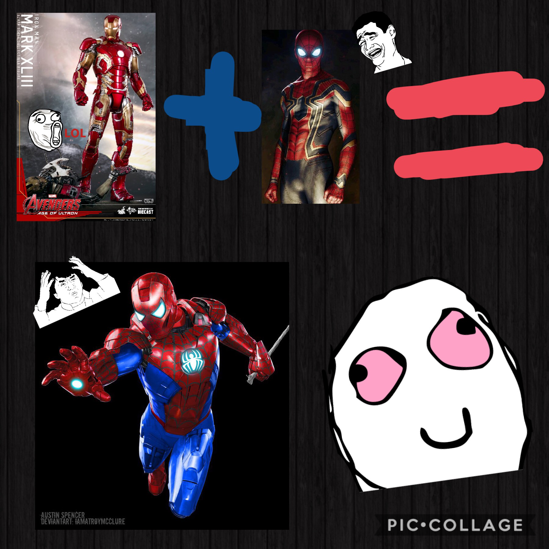 Iron man + spider man = ???