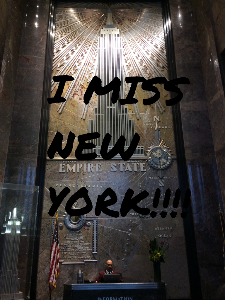 I MISS NEW YORK!!!! 