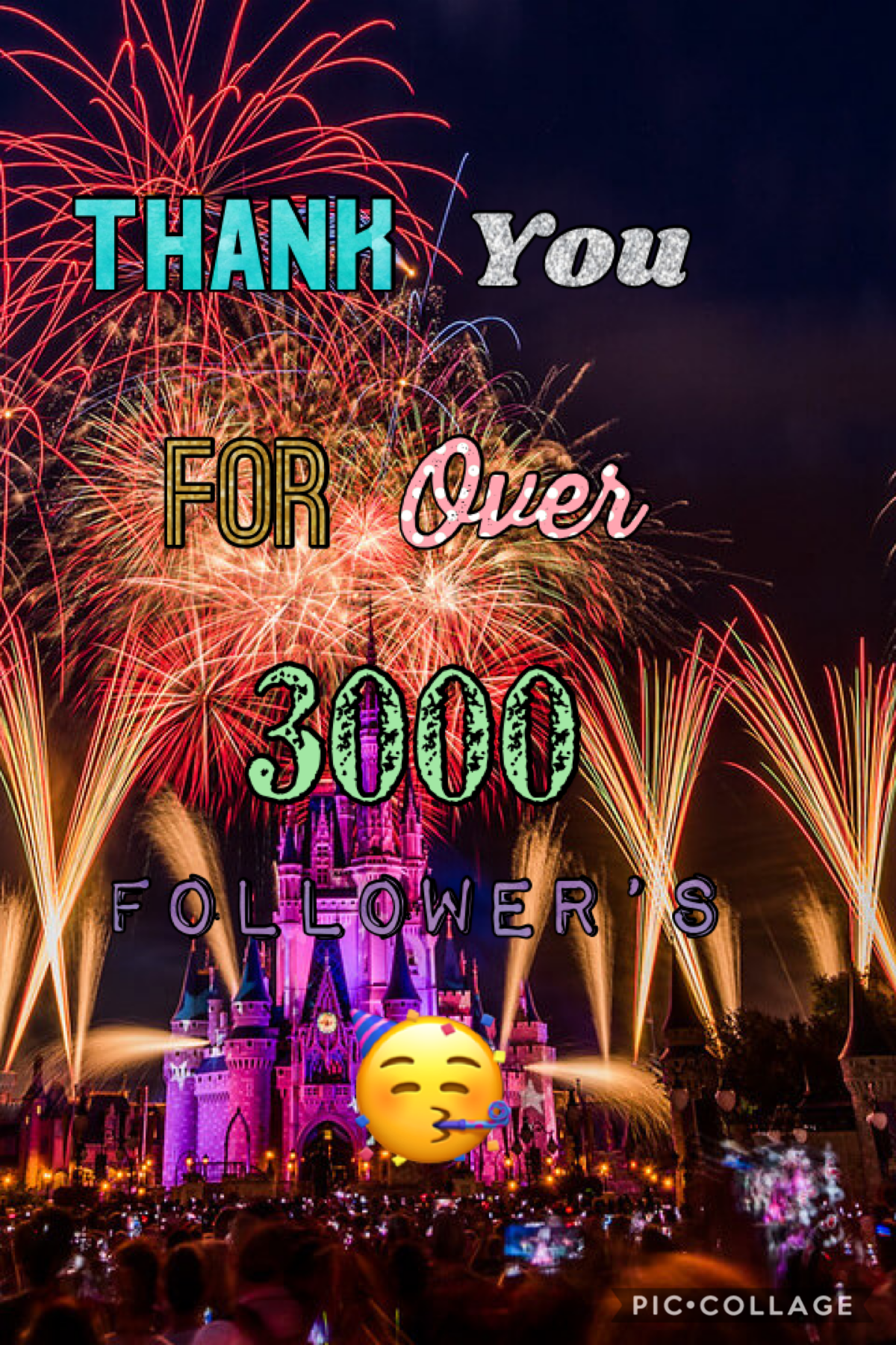 Thank you for over 3000 followers 
