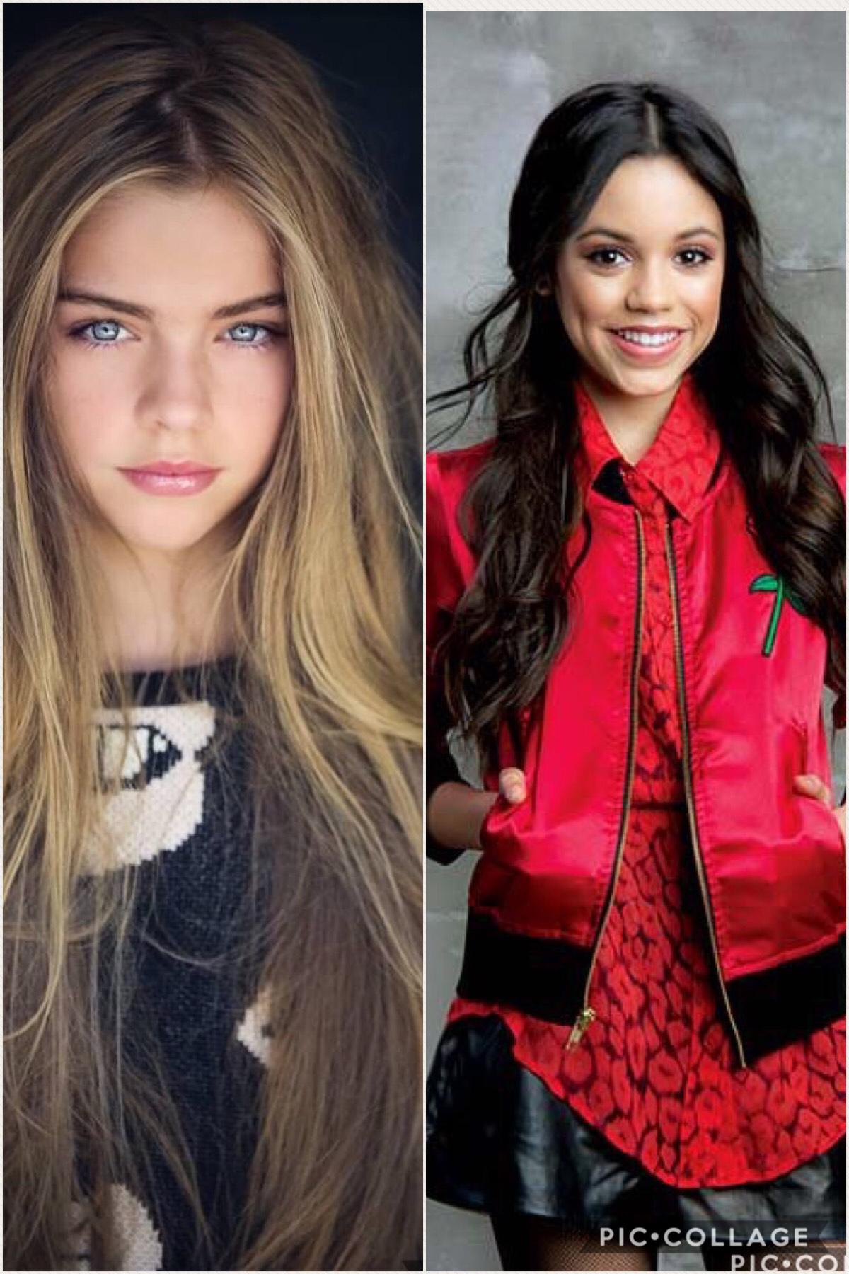 Jade weber is an actress and a model Jenna ortaga is a actress and plays the voice of Alena of avalor 