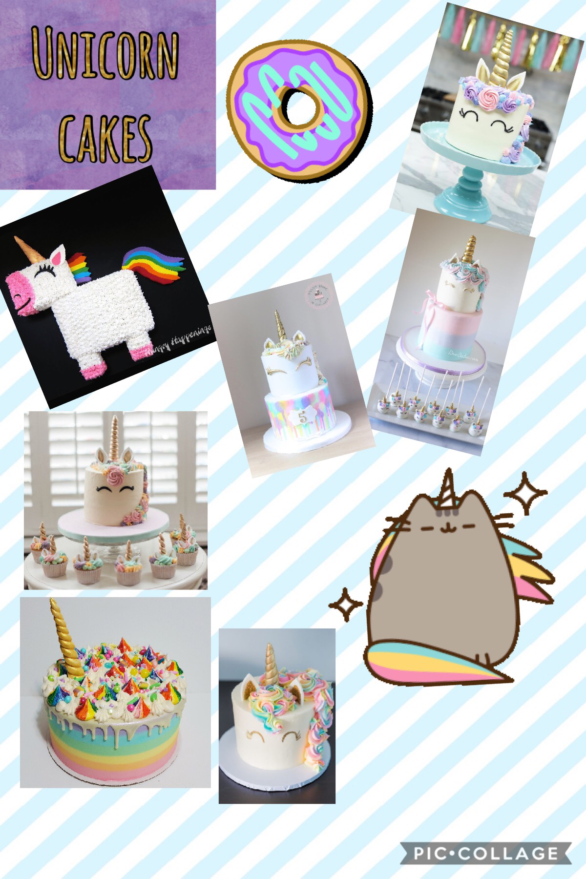 Unicorn cakes
