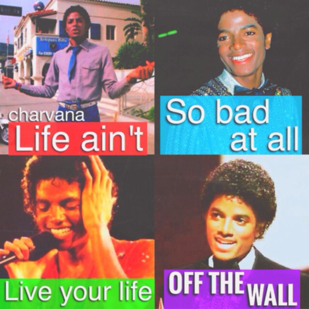 🕴🎤Click Here🎤🕴
Here's another cool Michael Jackson edit I made that I deleted😁 This is one of my favorite Michael Jackson songs; Off The Wall✨