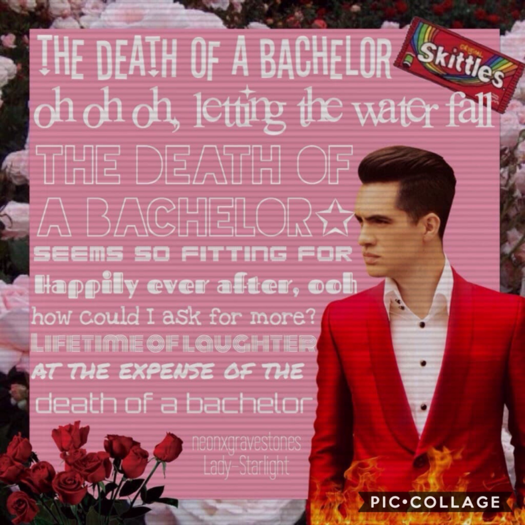 🌵Death of a Bachelor: Panic! At The Disco🌵my second collab with the talented, amazing, incredible Lady Starlight. If you haven't, follow her 💕