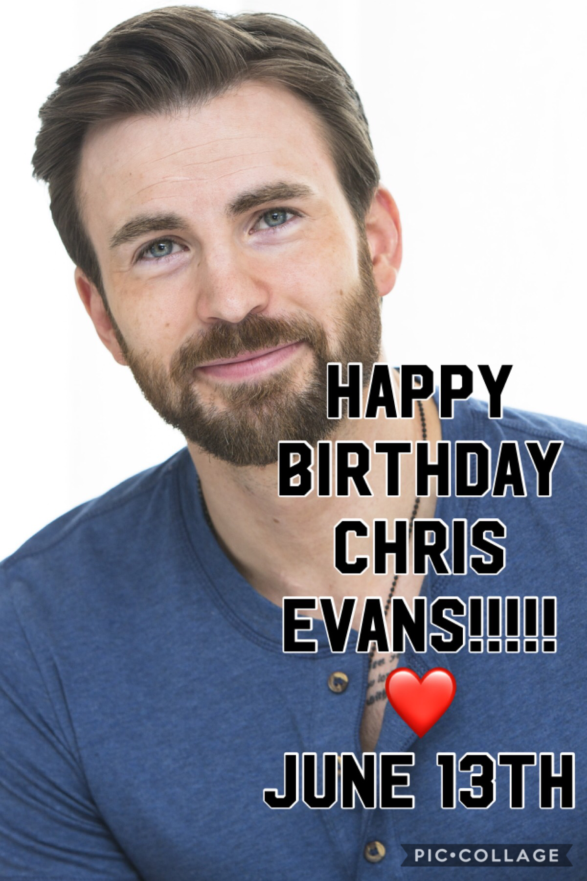 Chris Evans Birthday! ❤️