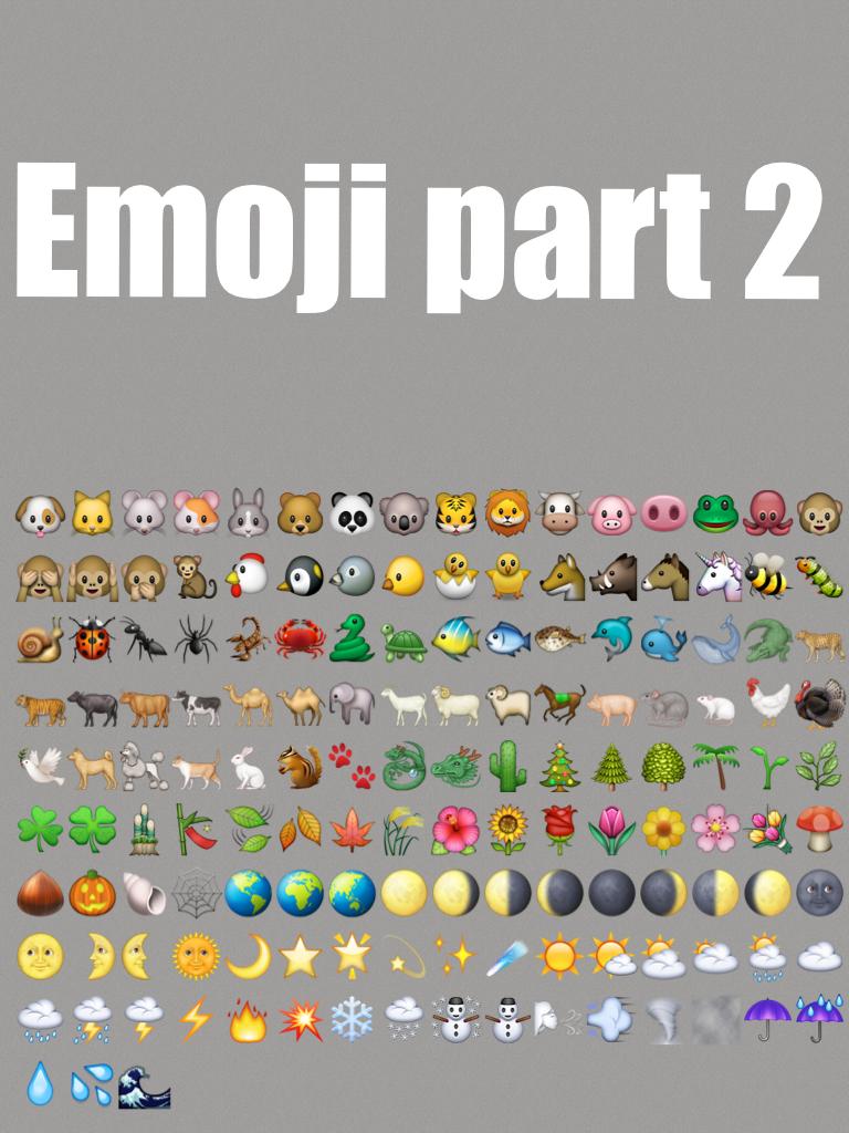 Emoji part 2