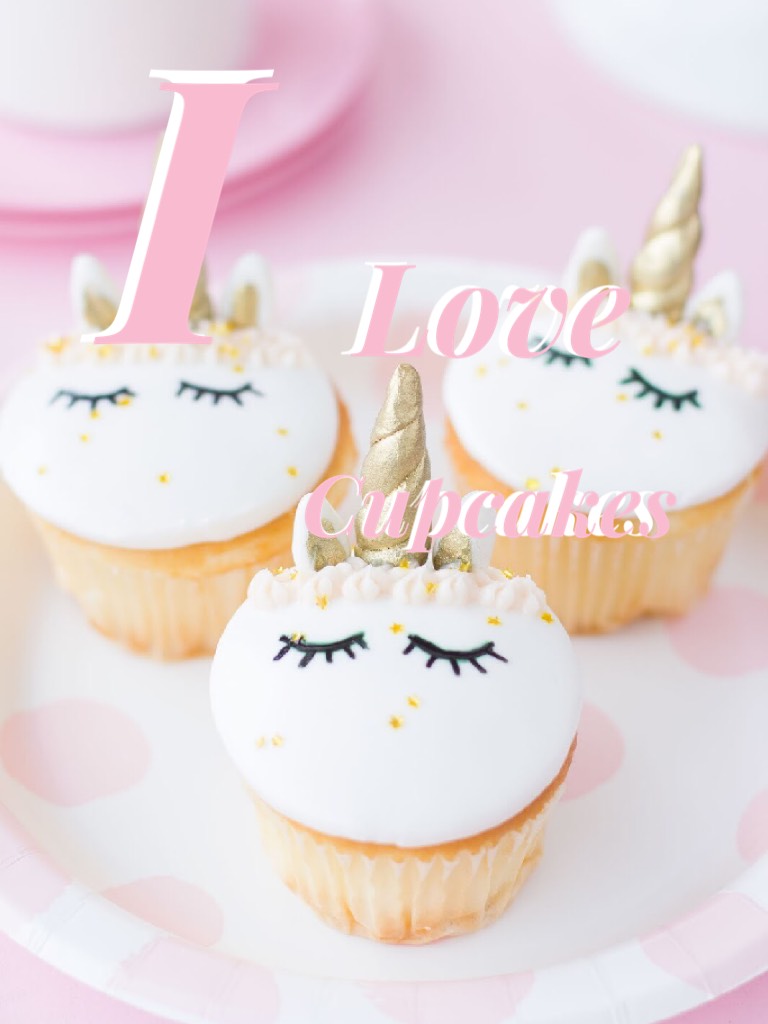 Unicorns cupcake 