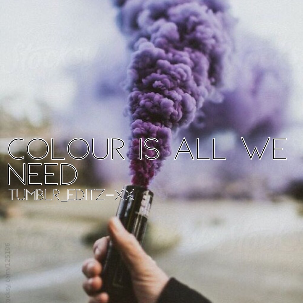 Colour is all we need 