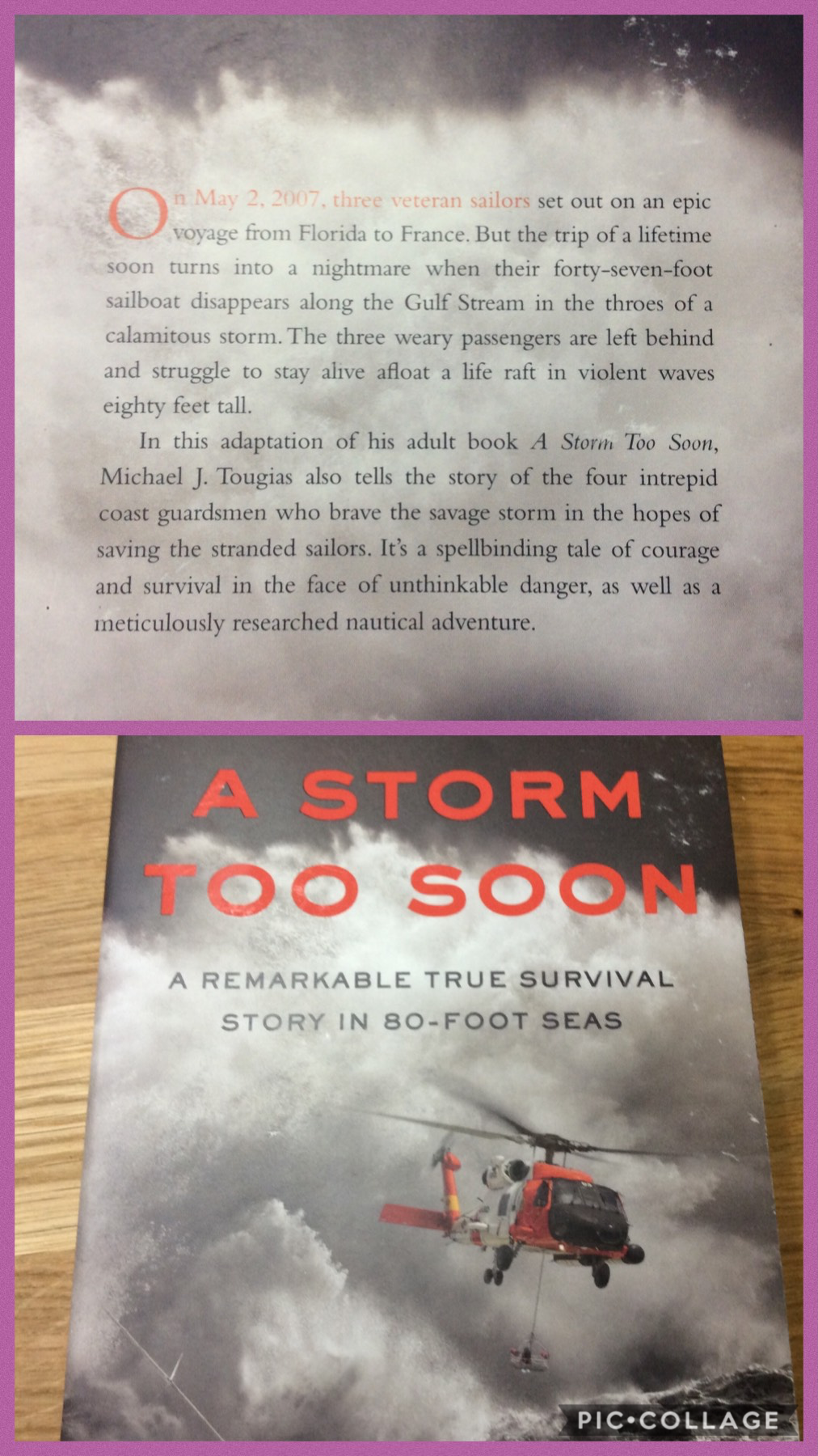 “A Storm Too Soon” by Michael J Tougias