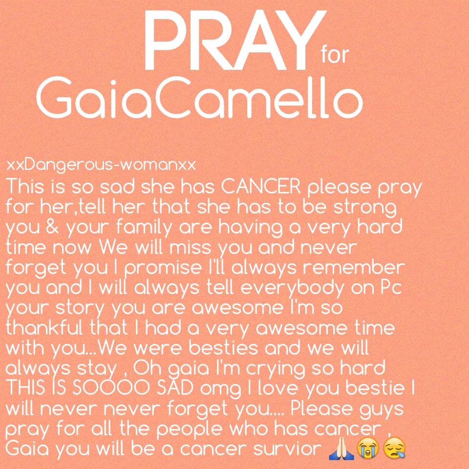 Pray for gaia pleaseeeeeeeee