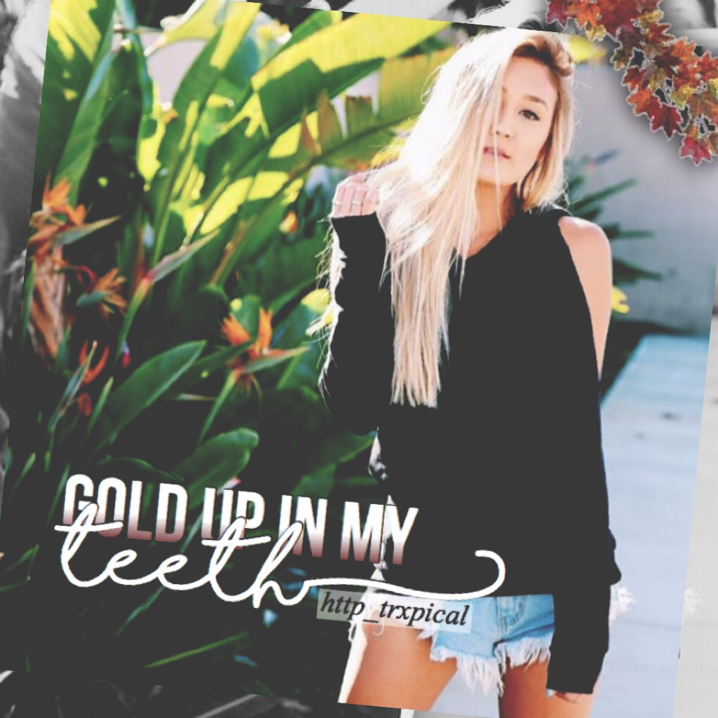 🍁Click Here🍁
8th and final Edit in this theme! Please comment how you liked it💟
Youtuber: LaurDIY🔥😍
Song: Gold by Kiiara🎶
New theme starting tomorrow!!!🎉😆 Can you guess what it will be¿?😏
🎄🍁🍂☕️🎄🍁🍂☕️🎄🍁🍂☕️
