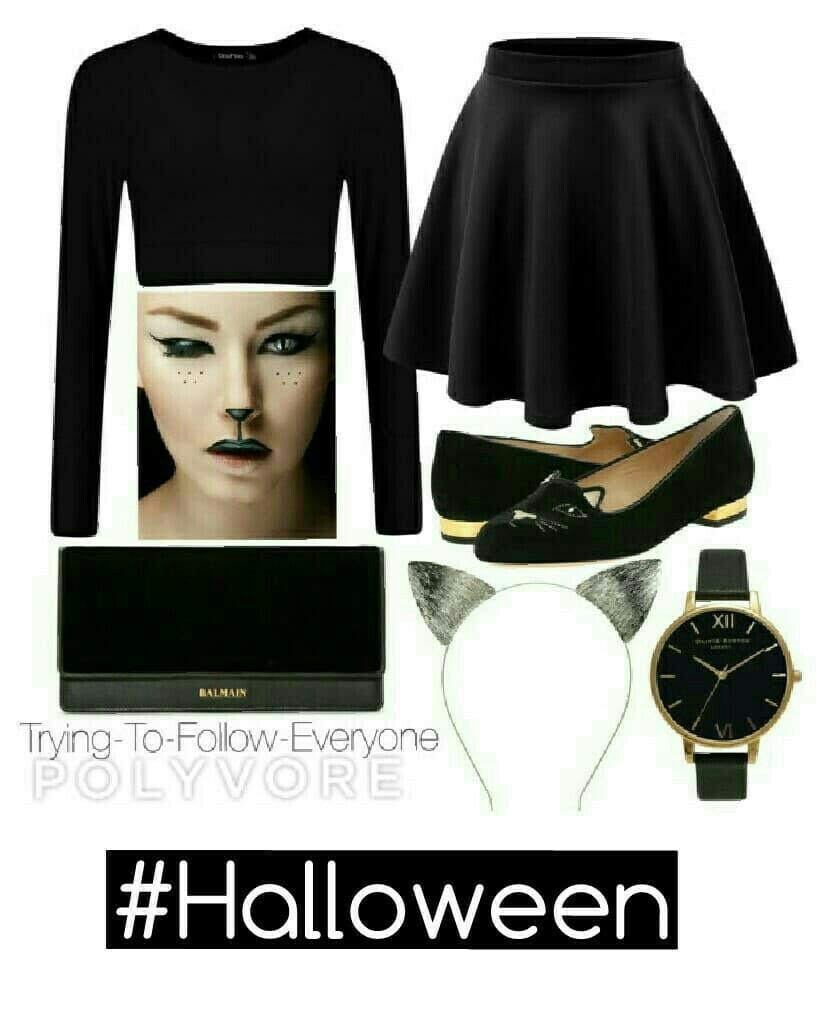 QOTD: Who's your favourite author? AOTD: Idk I read so many books🤓😂 I am doing a Halloween outfit series up to November 1st. This one is a cat. Also let me know what your are being for Halloween. I really wanna know! 😂😋😝🤔