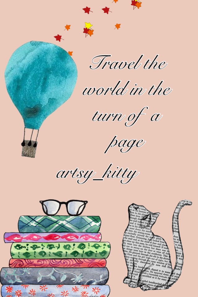 Travel the world in the turn of  a page