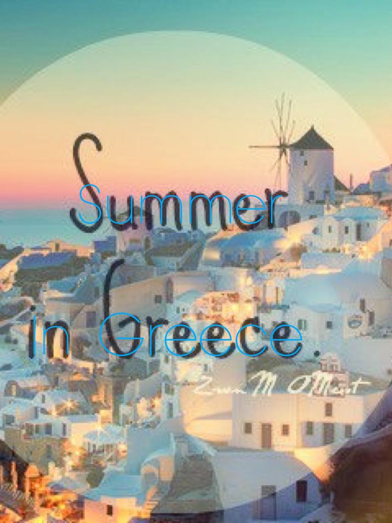 Summer in Greece 