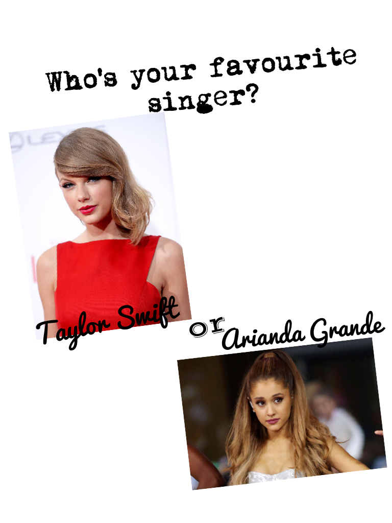 Who's your favourite singer?