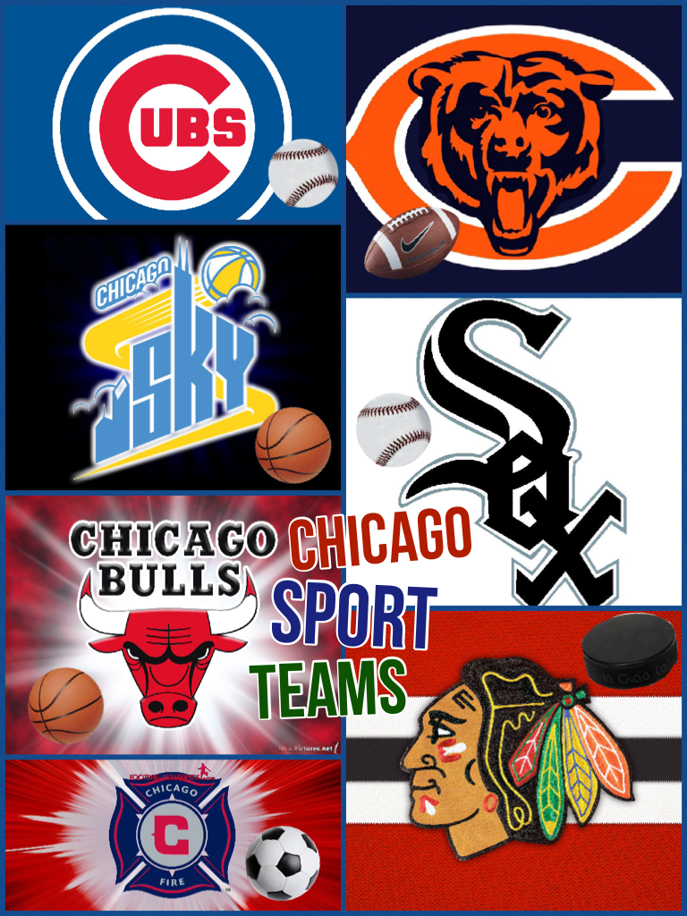 Chicago Sport Teams ⚽️🏀🏈⚾️