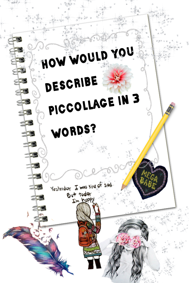 how would you describe piccollage in 3 words?