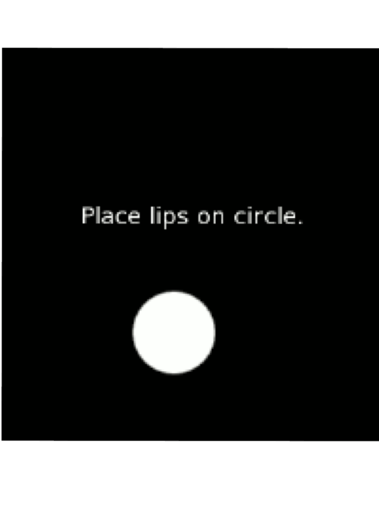 If you are boys DO NOT place lips on circle that is a warning😂😘😌😝☺️😈😓😊☺️