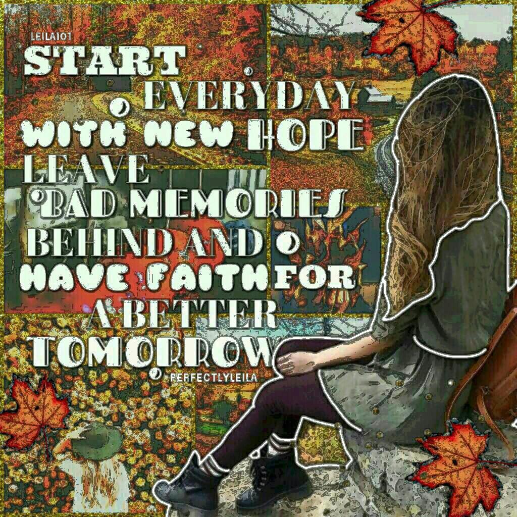 I LOVE THIS! LOL How are all my fabulous girls doing?! *click*

Guess who just joined Instagram yesterday! Yep, me! 😂 Tell me your username and I'll follow you! @perfectlyleila

Tags: piccollage collage autumn love pc girl fall photography leaves colors s