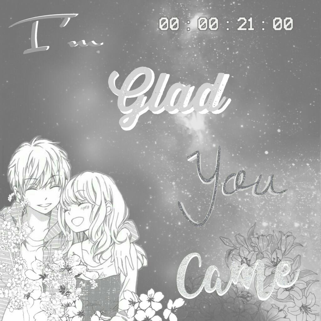 ✴Tap✴

Anime Edit

 "I'm glad you came"