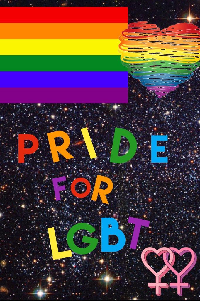 Pride for LGBT 🏳️‍🌈 