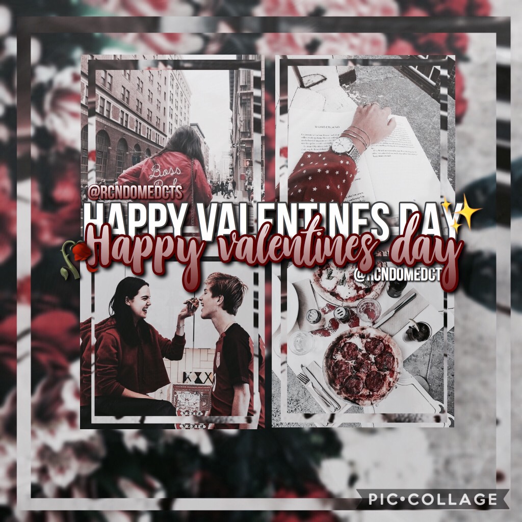 🥀 T A P 🥀
eek I love this sooo muchhh ahhh😍😭😂
💋✨h a p p y  e a r l y  v a l e n t i n e s  d a y✨💋
Guess who asked this girl to be his valentineeee?

