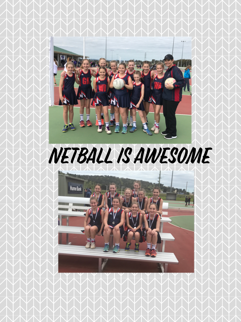 Netball is awesome
👏🏼 