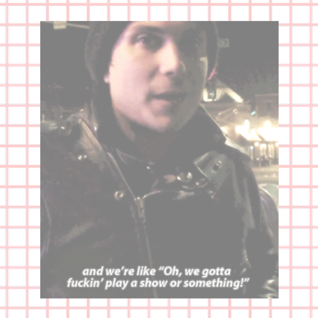 frank iero doesn't know english