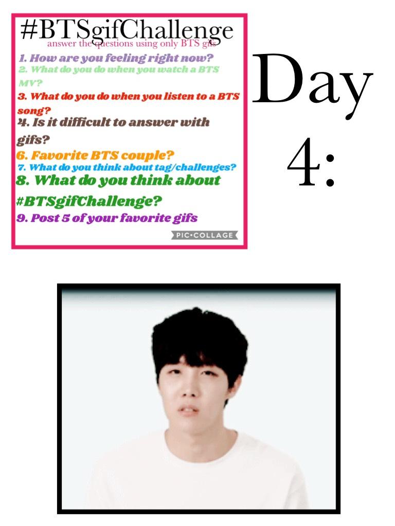 Day 4: It's a little bit difficult to find a gif that suits my answer, but I'm enjoying it and it's fun!! 